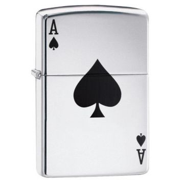 Zippo Simple Spade Design Lighter